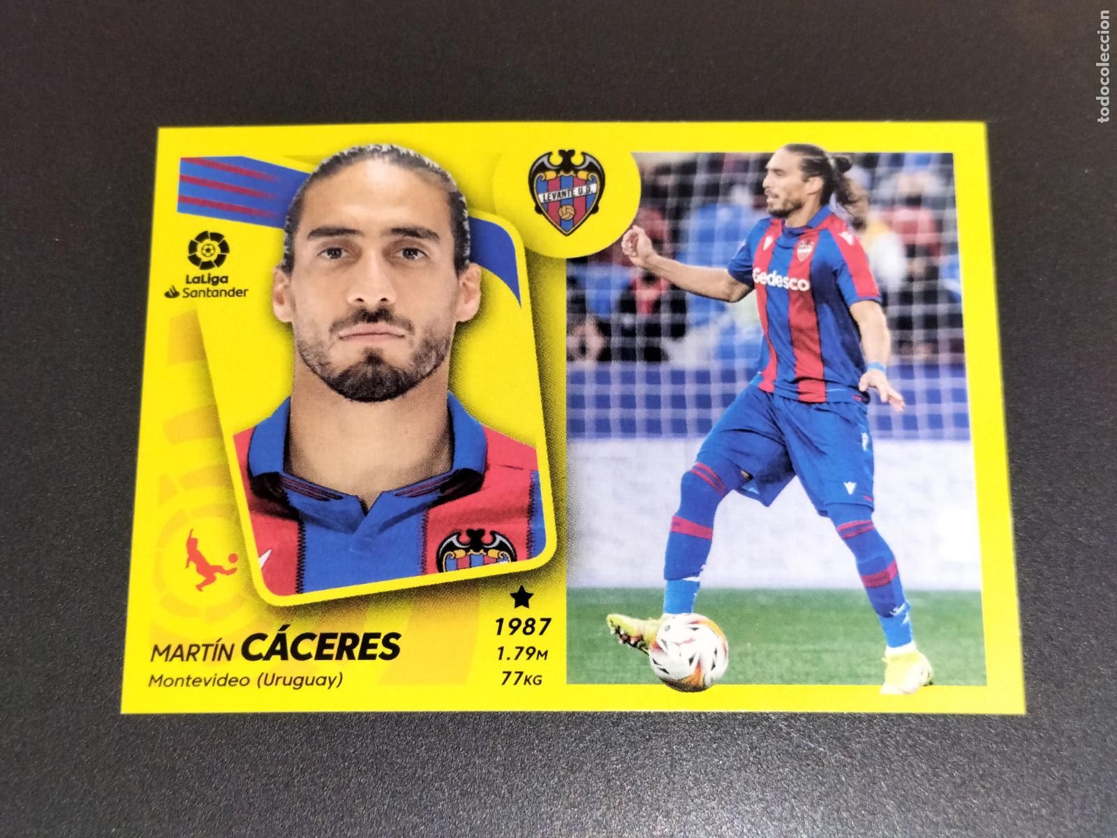 Figurine di Calcio: FICHAJE N&ordm; 27 CACERES MERCADO INVIERNO ACTUALIZACION LEVANTE CROMOS LALIGA ESTE 2021 2022 21 22