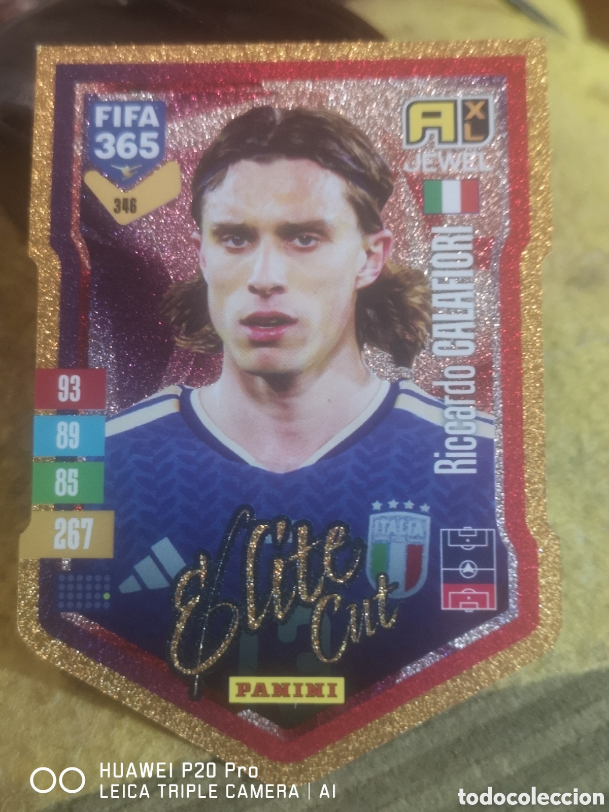 Cartes &agrave; collectionner de Football: ADRENALYN FIFA 365 2027 ELITE CUT CALAFIORI 346 - ITALIA