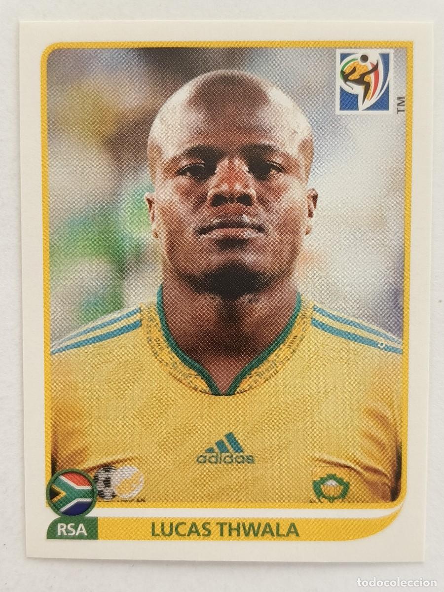 Cromos de Futebol: #37 LUCAS THWALA (SUDAFRICA) MUNDIAL SUDAFRICA 2010 PANINI