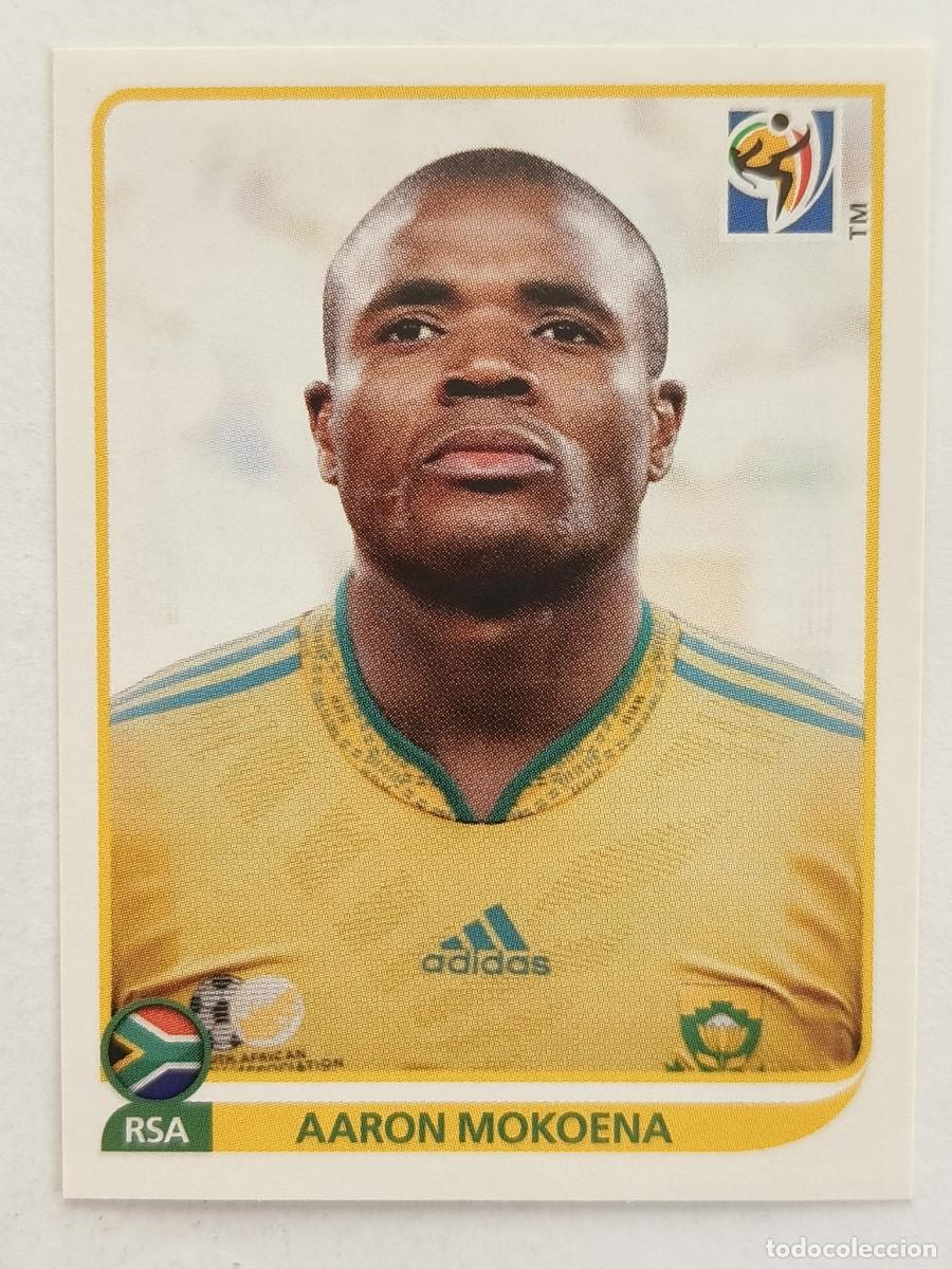 Figurine di Calcio: #38 AARON MOKOENA (SUDAFRICA) MUNDIAL SUDAFRICA 2010 PANINI