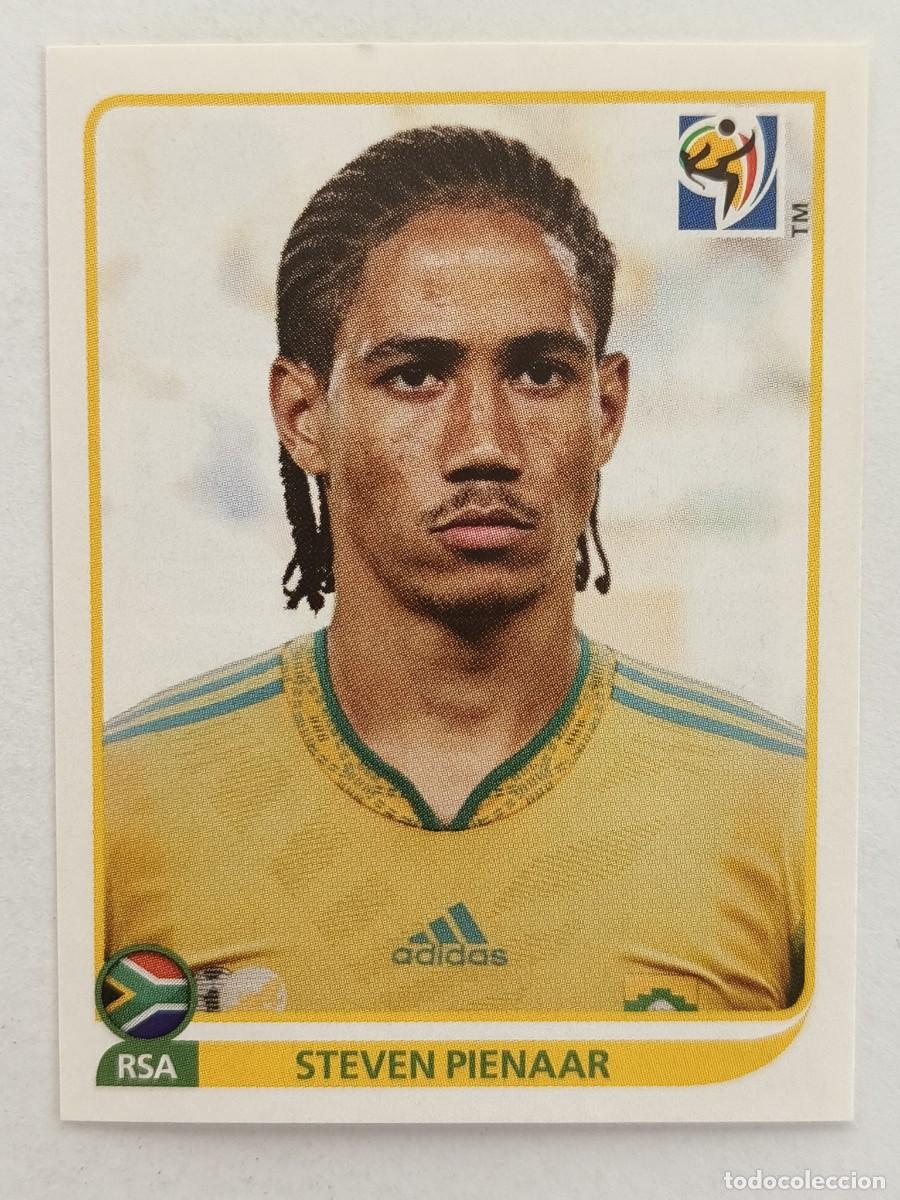 Football Stickers: #43 STEVEN PIENAAR (SUDAFRICA) MUNDIAL SUDAFRICA 2010 PANINI