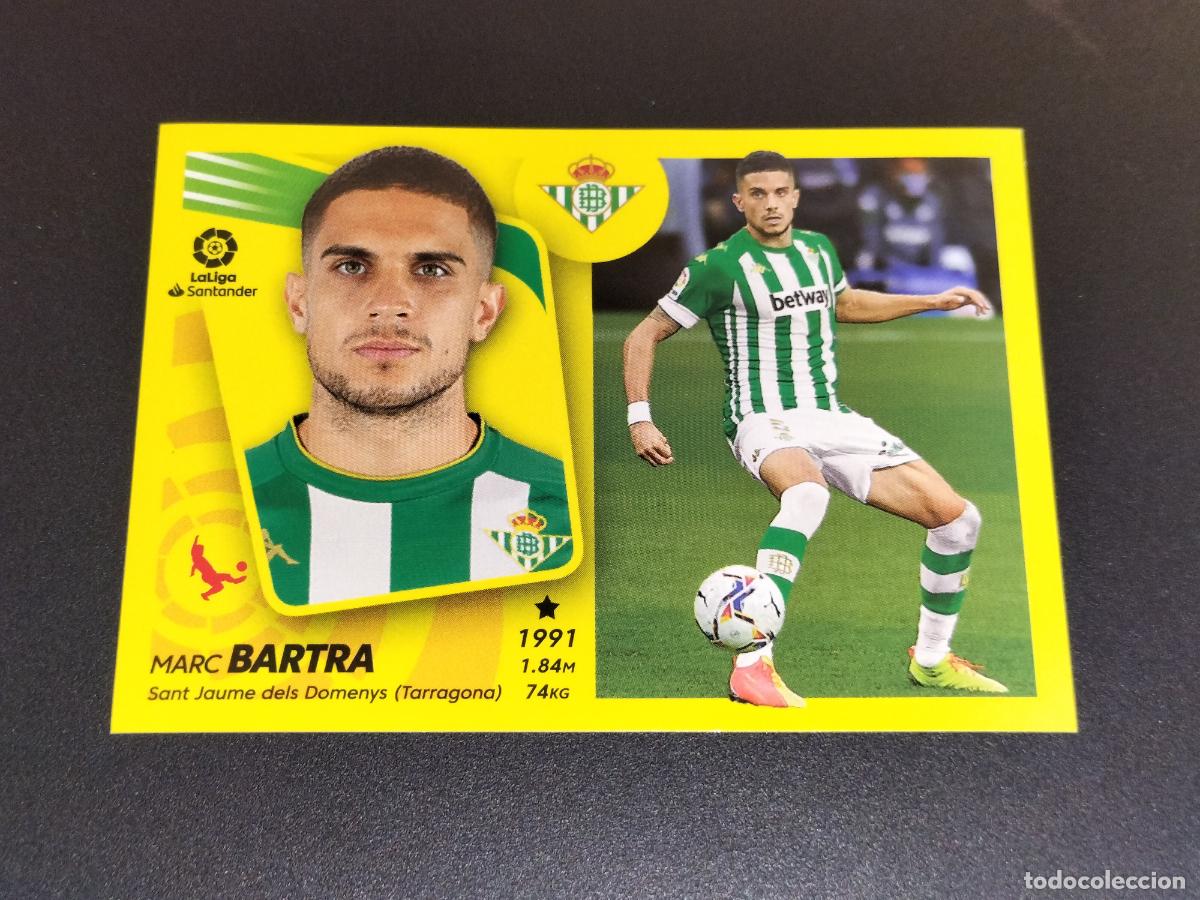 Football Stickers: N&ordm; 10 BARTRA BETIS CROMOS LALIGA SANTANDER ESTE LIGA FUTBOL 2021 2022 21 22 PANINI