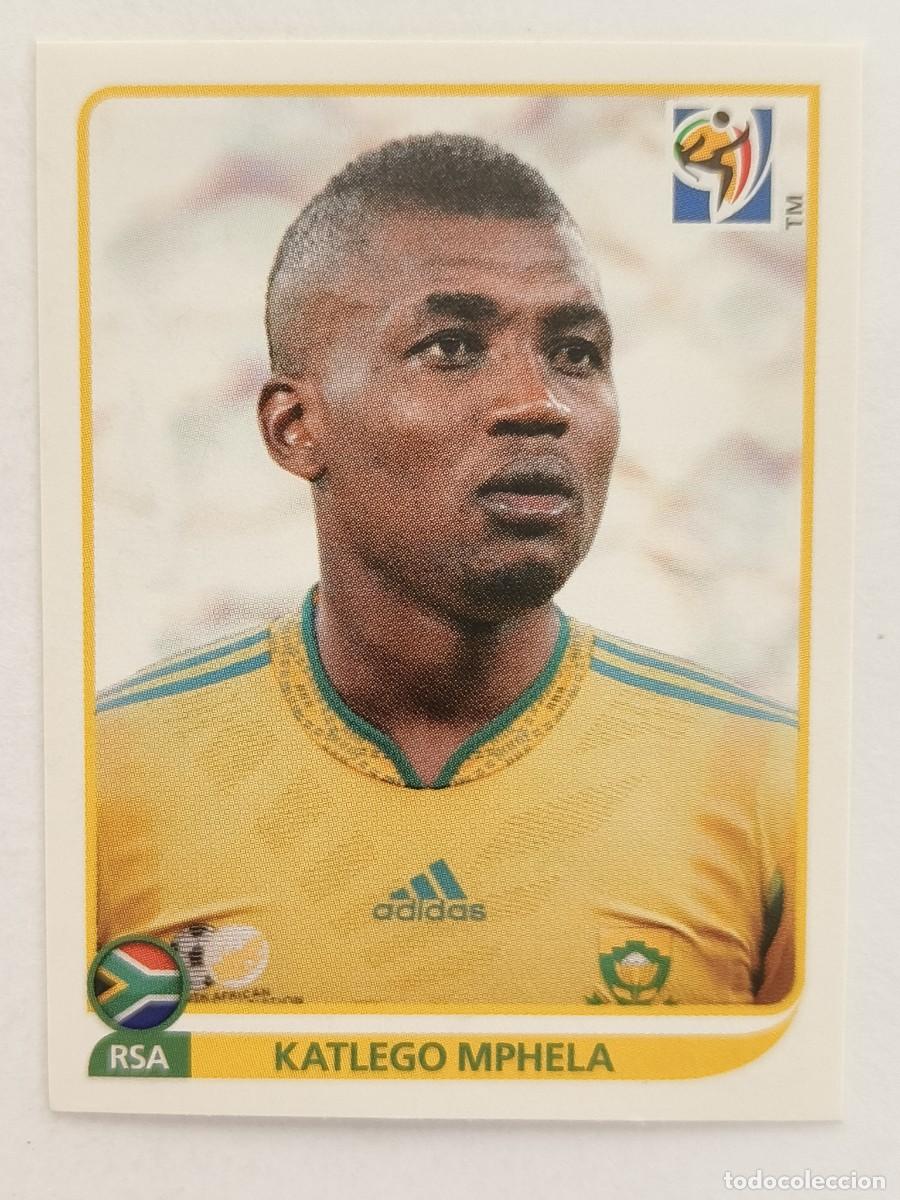 Fu&szlig;ball-Sticker: #47 KATLEGO MPHELA (SUDAFRICA) MUNDIAL SUDAFRICA 2010 PANINI