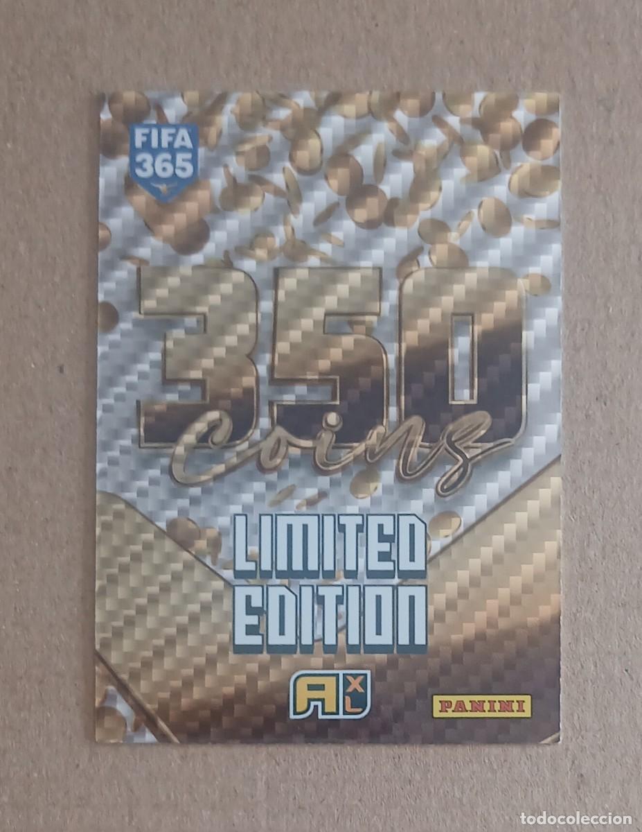 Figurine di Calcio: CROMO 350 COINS LIMITED EDITION ADRENALYN XL FIFA 365 2026-2027. Nuevo de sobre.