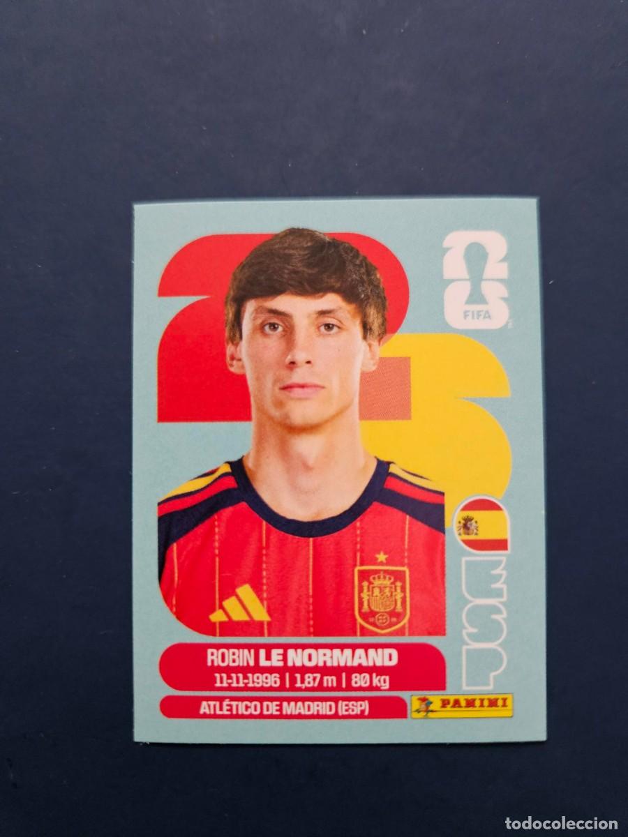 Figurine di Calcio: ESP 3 ROBIN LE NORMAND ESPA&Ntilde;A FIFA WORLD CUP MUNDIAL 26 2026 SIN PEGAR NUNCA PEGADO
