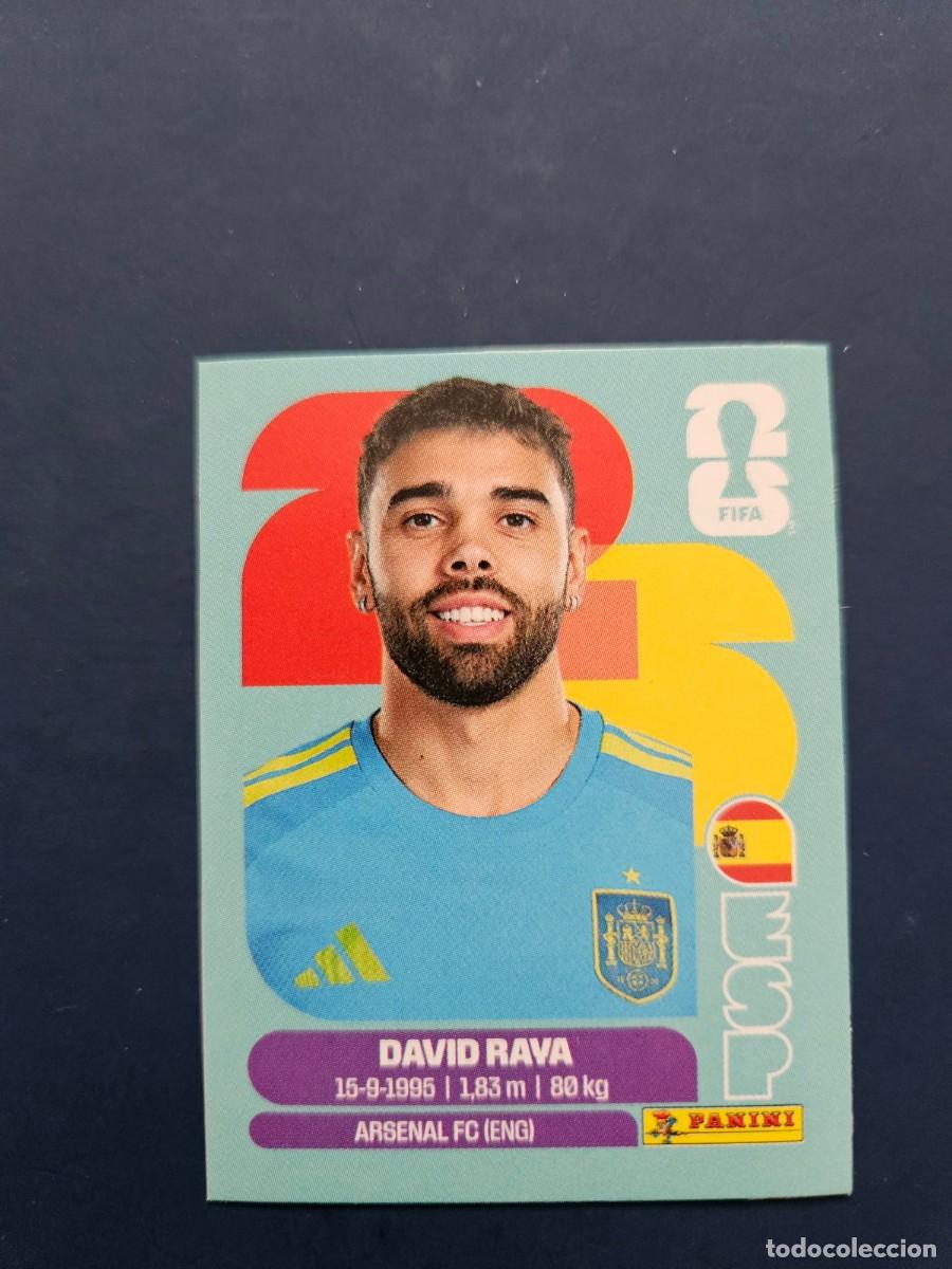Figurine di Calcio: ESP J1 DAVID RAYA ESPA&Ntilde;A FIFA WORLD CUP MUNDIAL 26 2026 SIN PEGAR NUNCA PEGADO