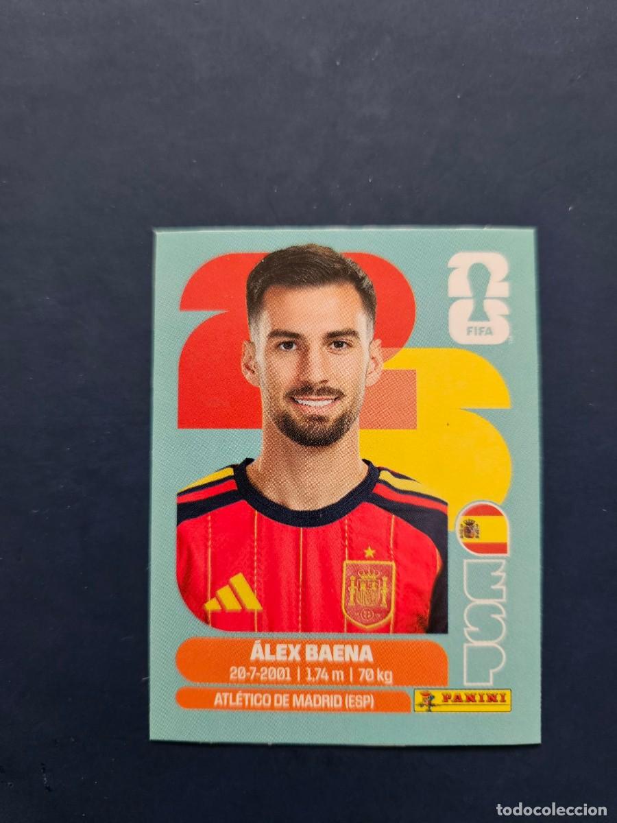 Fu&szlig;ball-Sticker: ESP J5 ALEX BAENA ESPA&Ntilde;A FIFA WORLD CUP MUNDIAL 26 2026 SIN PEGAR NUNCA PEGADO