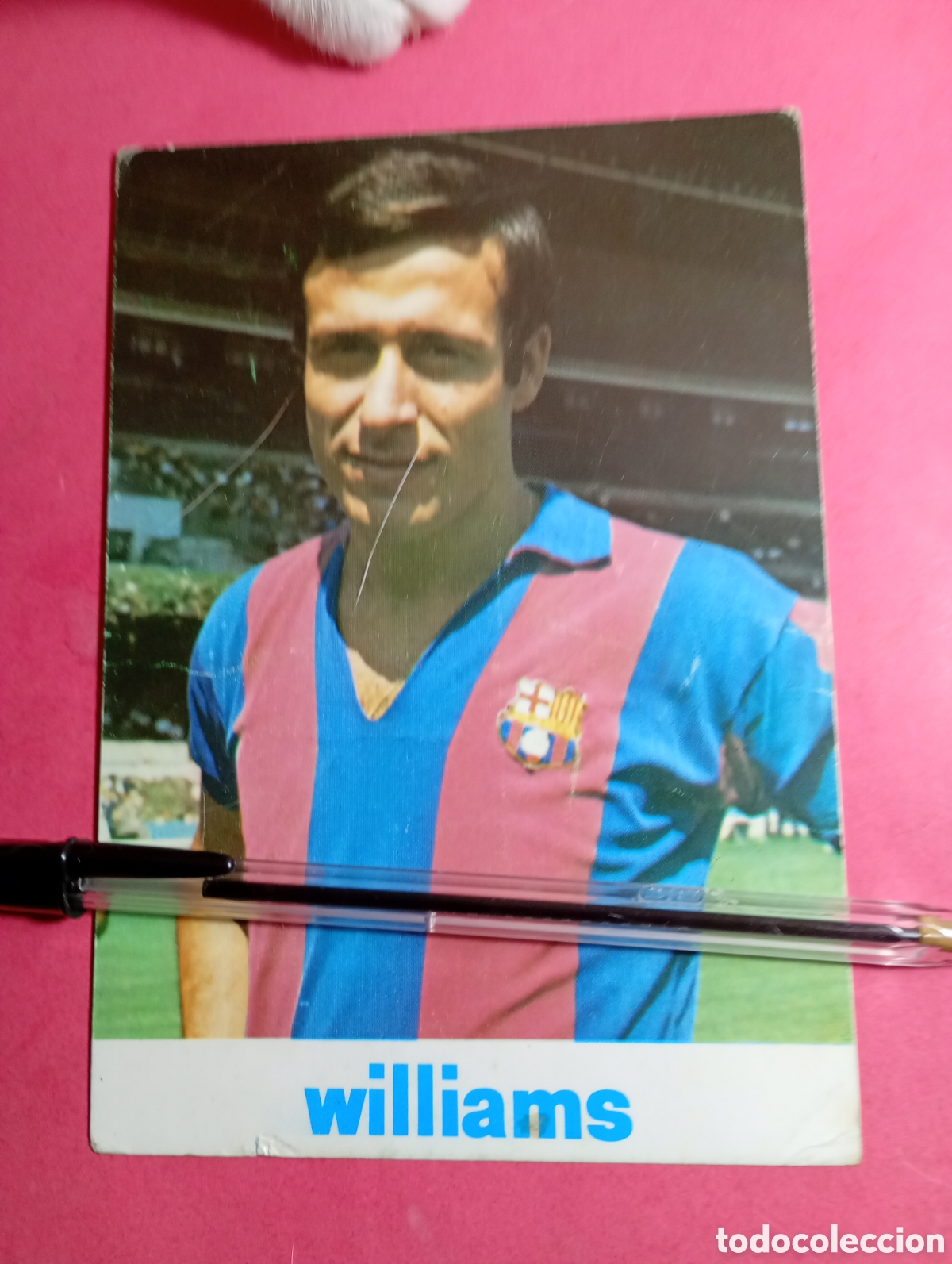 Football Stickers: CASTELLVELL I VILAR GRAN CROMO LUIS PUJOL I CODINA BAR&Ccedil;A