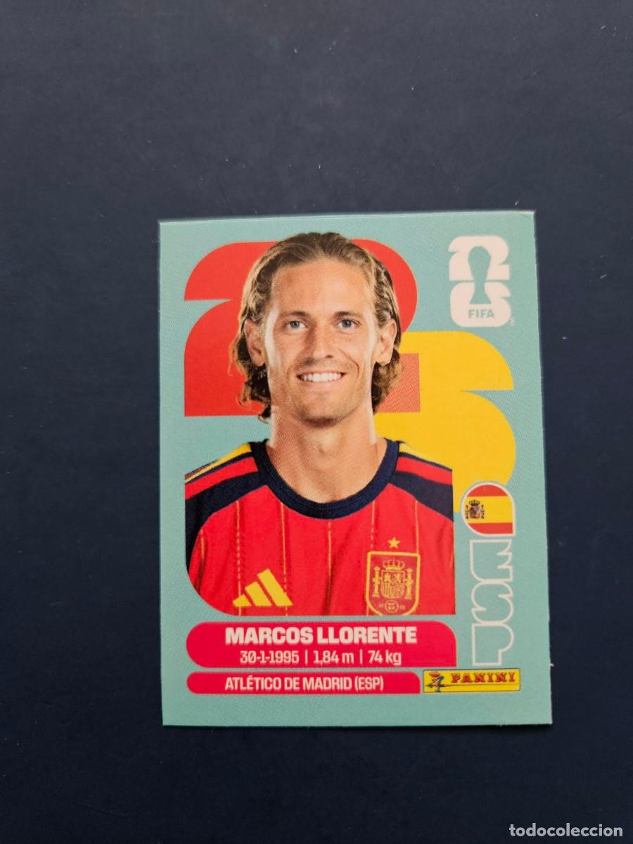 Figurine di Calcio: ESP J2 MARCOS LLORENTE ESPA&Ntilde;A FIFA WORLD CUP MUNDIAL 26 2026 SIN PEGAR NUNCA PEGADO