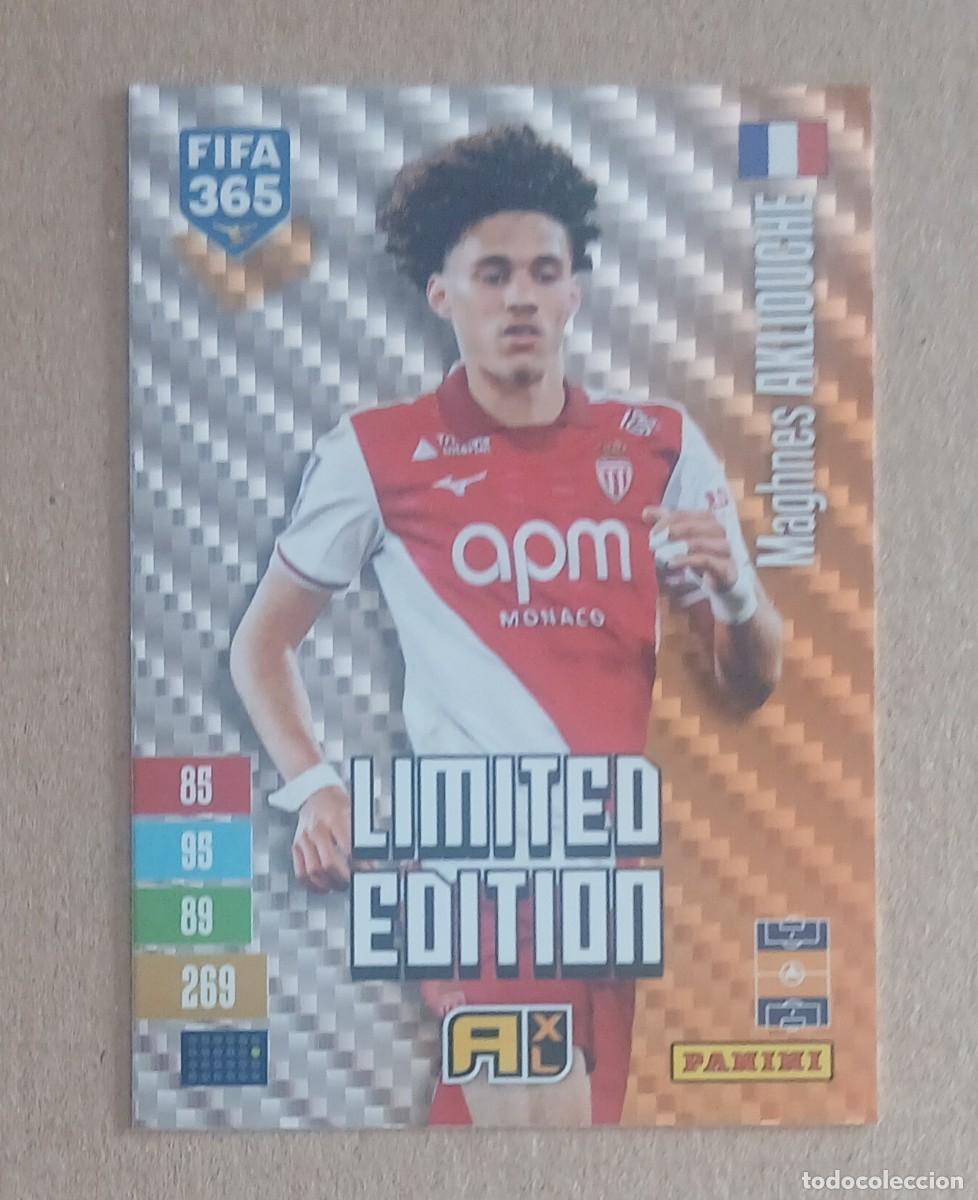 Cromos de Futebol: CROMO AKLIOUCHE FRANCIA LIMITED EDITION ADRENALYN XL FIFA 365 2026-2027. Nuevo de sobre.