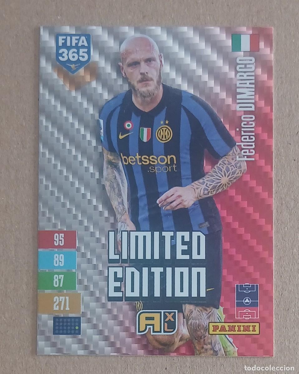 Cromos de Futebol: CROMO FEDERICO DIMARCO ITALIA LIMITED EDITION ADRENALYN XL FIFA 365 2026-2027. Nuevo de sobre.