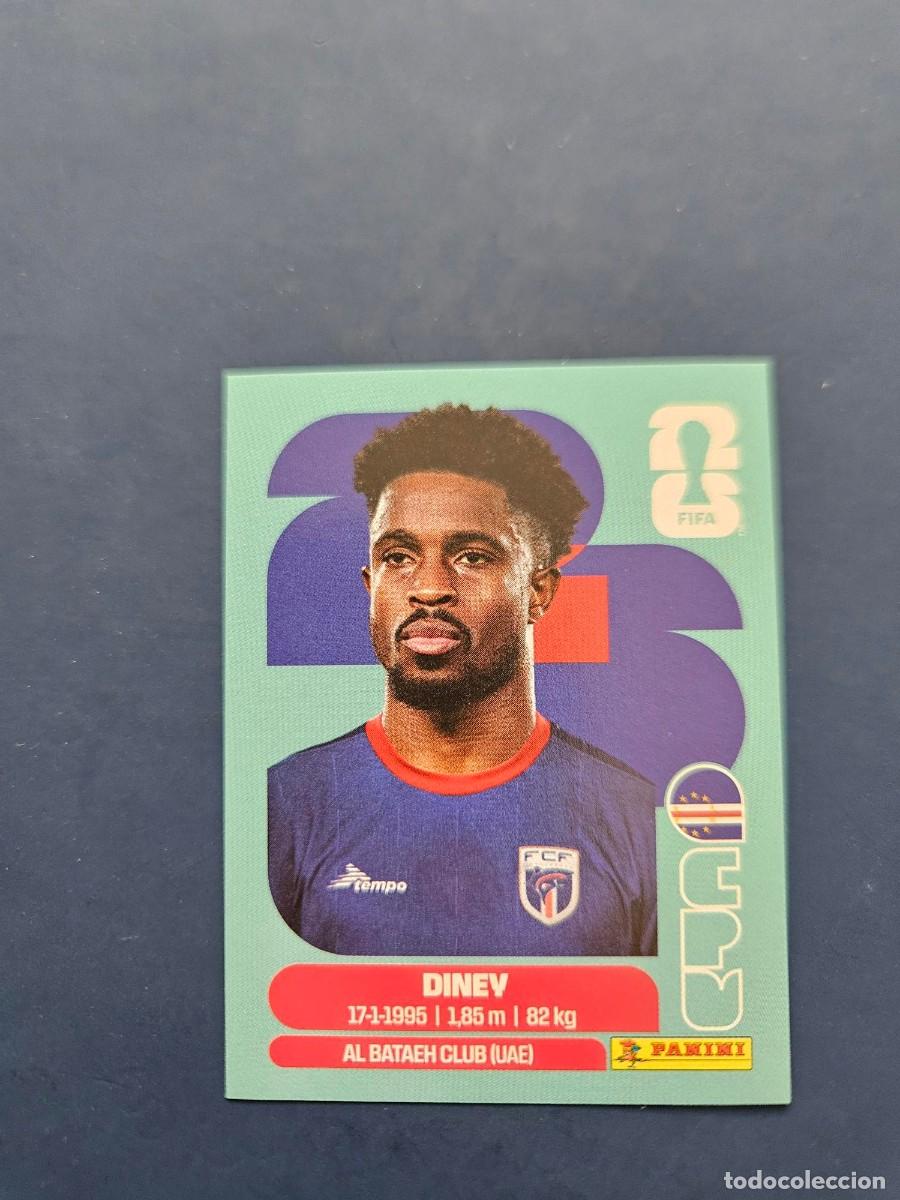 Cromos de Futebol: CPV 5 DINEY CABO VERDE FIFA WORLD CUP MUNDIAL 26 2026 SIN PEGAR NUNCA PEGADO