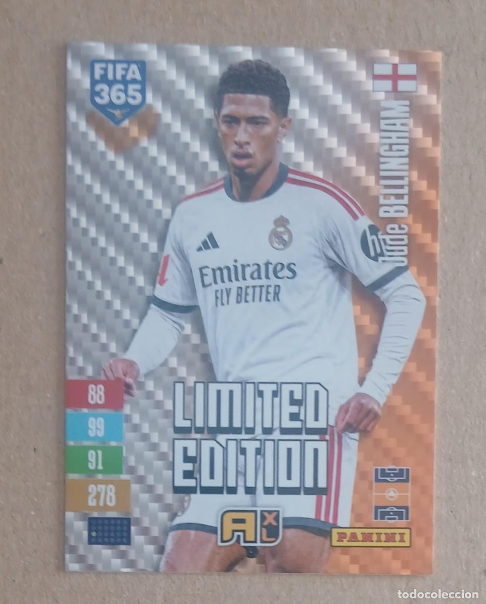 Cromos de Futebol: CROMO JUDE BELLINGHAM ENGLAND LIMITED EDITION ADRENALYN XL FIFA 365 2026-2027. Nuevo de sobre.