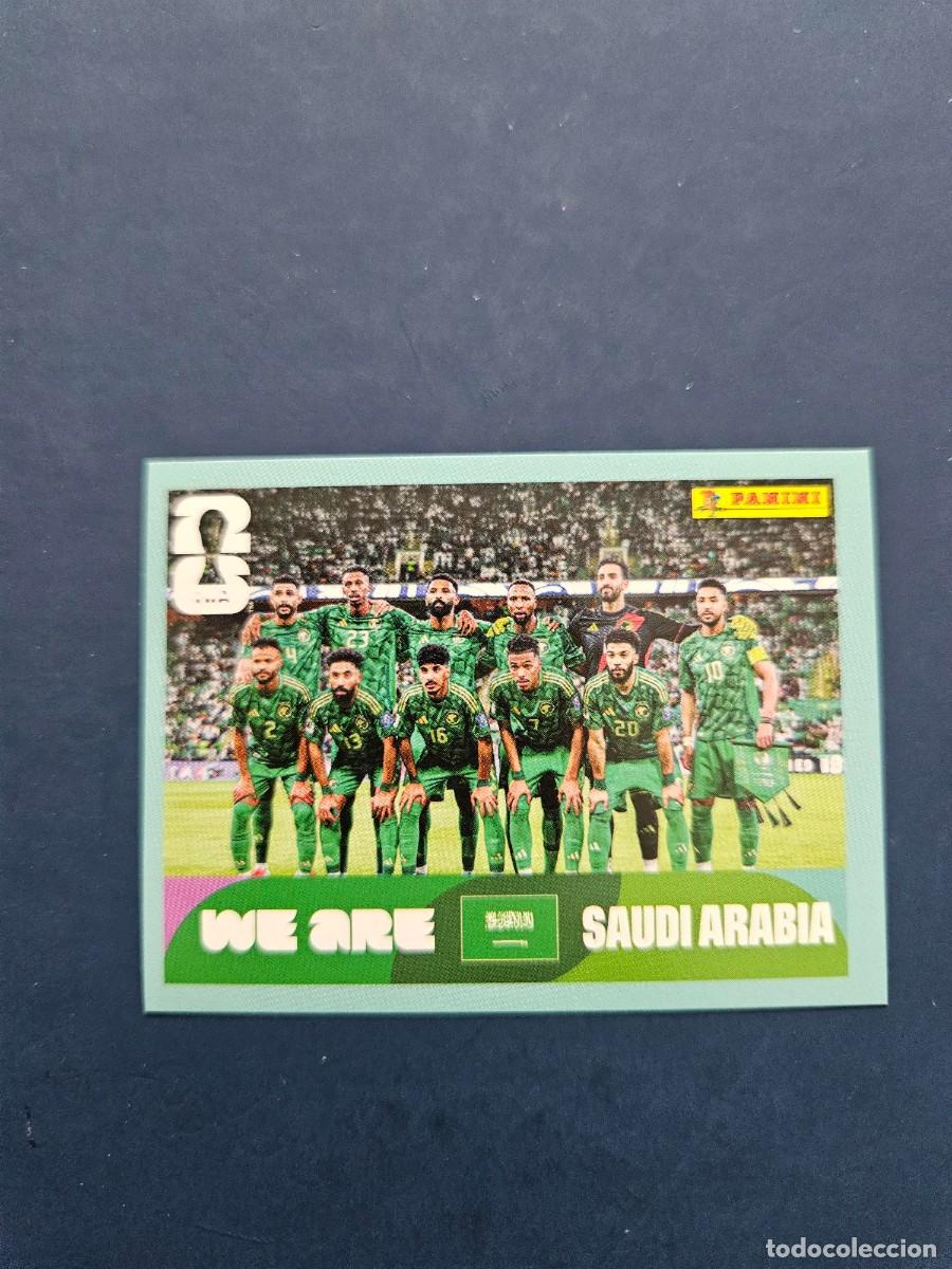 Cromos de Futebol: KSA 13 ALINEACION ARABIA SAUDI FIFA WORLD CUP MUNDIAL 26 2026 SIN PEGAR NUNCA PEGADO