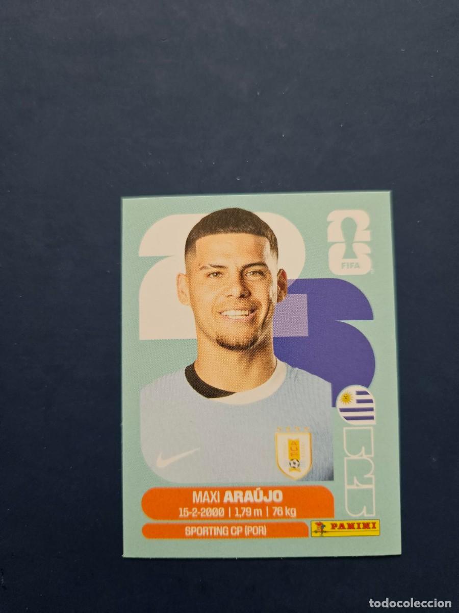 Cromos de Futebol: URU 16 MAXI ARAUJO URUGUAY FIFA WORLD CUP MUNDIAL 26 2026 SIN PEGAR NUNCA PEGADO