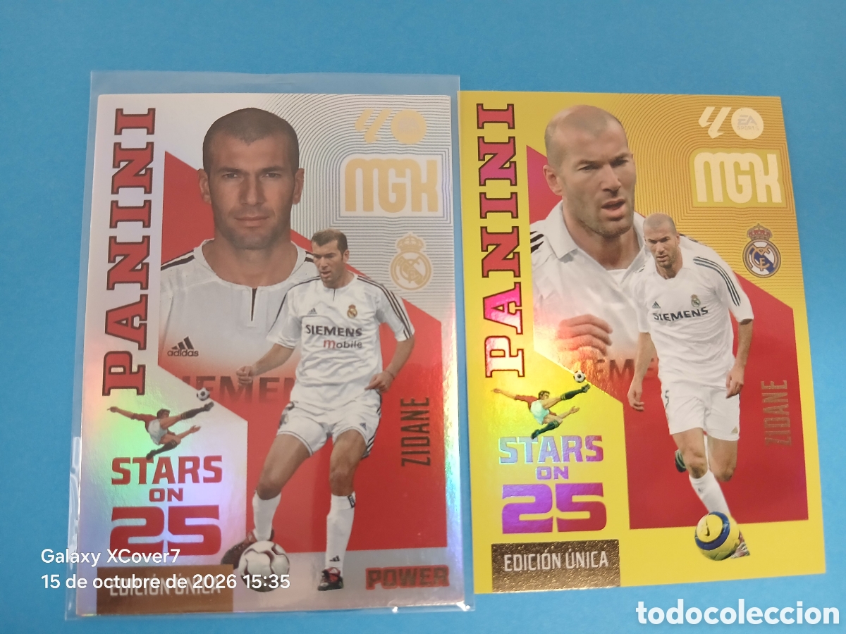 Figurine di Calcio: MEGACRACKS 2026 Edici&oacute;n &Uacute;nica 430 +430P ZIDANE