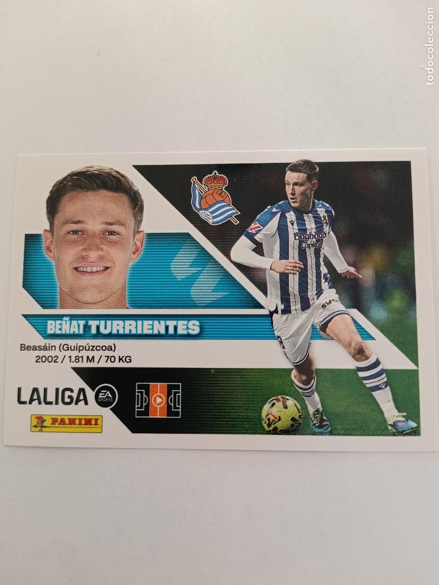 Cromos de Futebol: LIGA ESTE 2026 2027 REAL SOCIEDAD TURRIENTES N&ordm;12