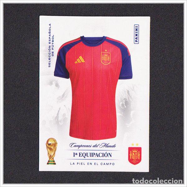 Cromos de Futebol: PANINI CLUB PASI&Oacute;N ESPA&Ntilde;A 2026 MUNDIAL 1&ordf; EQUIPACI&Oacute;N 2 COLECCI&Oacute;N ALBUM SELECCI&Oacute;N ESPA&Ntilde;OLA