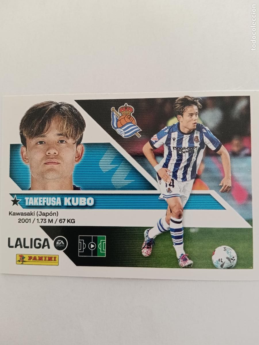 Figurine di Calcio: LIGA ESTE 2026 2027 REAL SOCIEDAD KUBO N&ordm;17