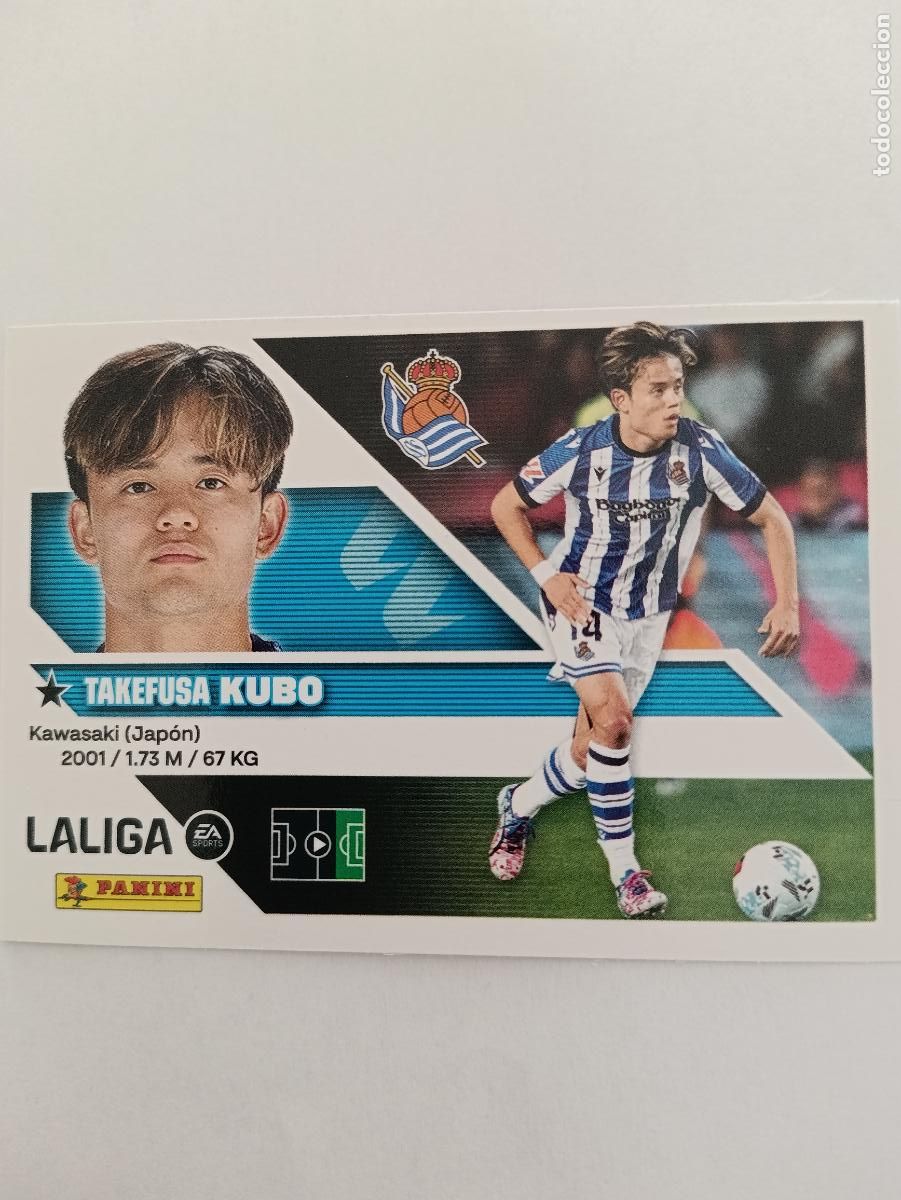 Figurine di Calcio: LIGA ESTE 2026 2027 REAL SOCIEDAD KUBO N&ordm;17