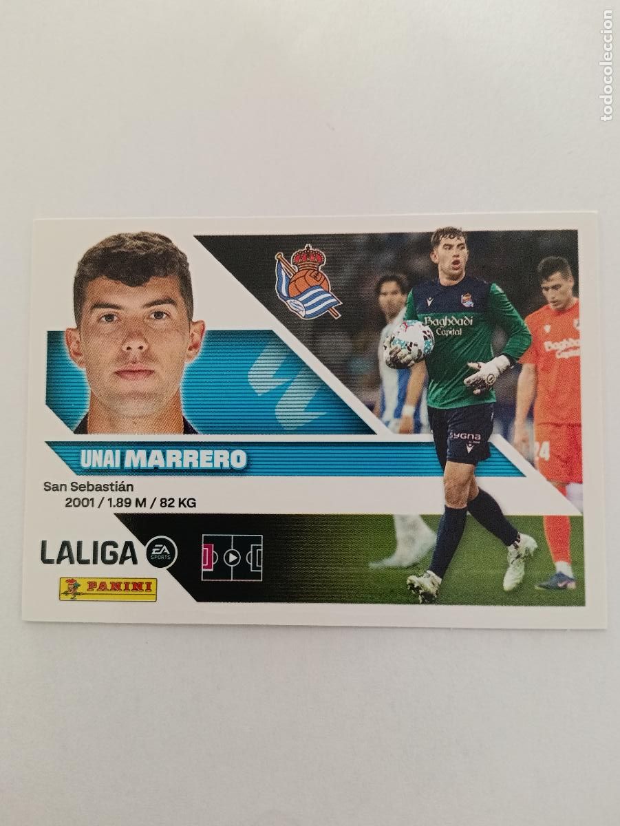 Football Stickers: LIGA ESTE 2026 2027 REAL SOCIEDAD MARRERO N&ordm;4