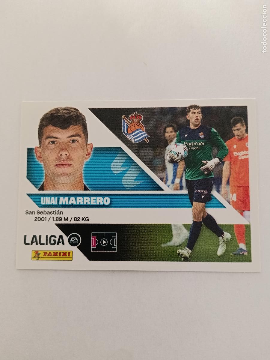 Cromos de f&uacute;tbol: LIGA ESTE 2026 2027 REAL SOCIEDAD MARRERO N&ordm;4