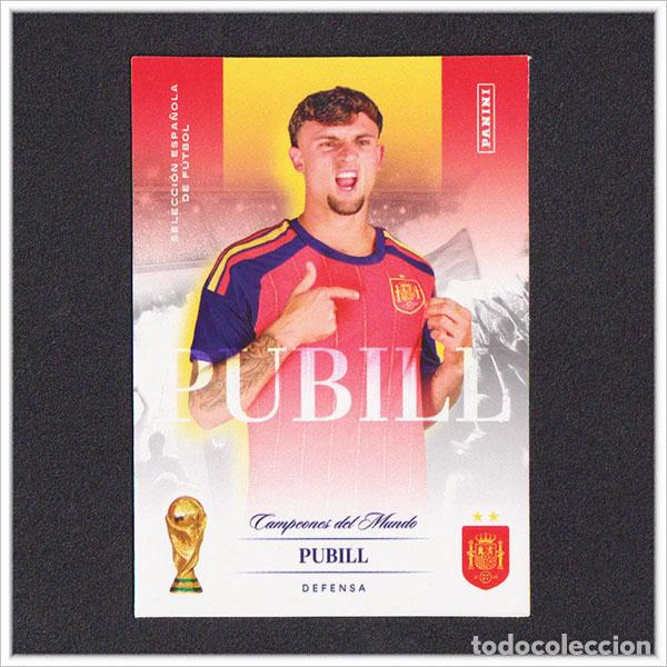 Fu&szlig;ball-Sticker: PANINI CLUB PASI&Oacute;N ESPA&Ntilde;A 2026 MUNDIAL MARC PUBILL 6 COLECCI&Oacute;N ALBUM SELECCI&Oacute;N ESPA&Ntilde;OLA