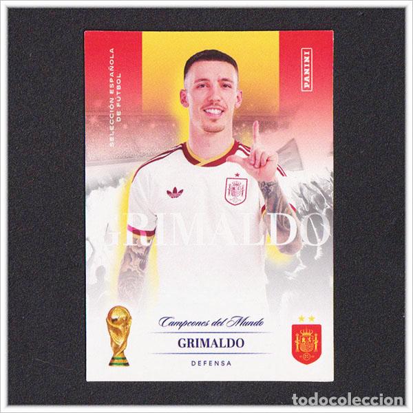 Fu&szlig;ball-Sticker: PANINI CLUB PASI&Oacute;N ESPA&Ntilde;A 2026 MUNDIAL GRIMALDO 7 COLECCI&Oacute;N ALBUM SELECCI&Oacute;N ESPA&Ntilde;OLA