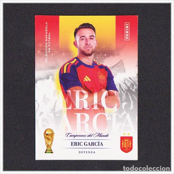 Fu&szlig;ball-Sticker: PANINI CLUB PASI&Oacute;N ESPA&Ntilde;A 2026 MUNDIAL ERIC GARC&Iacute;A 8 COLECCI&Oacute;N ALBUM SELECCI&Oacute;N ESPA&Ntilde;OLA