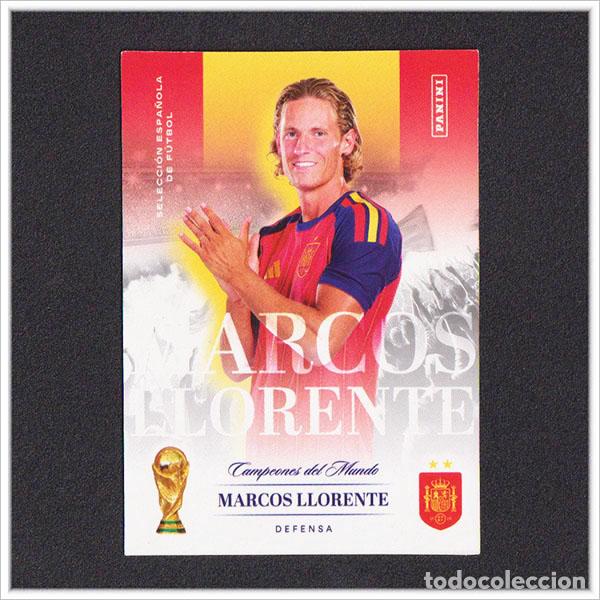 Fu&szlig;ball-Sticker: PANINI CLUB PASI&Oacute;N ESPA&Ntilde;A 2026 MUNDIAL MARCOS LLORENTE 9 COLECCI&Oacute;N ALBUM SELECCI&Oacute;N ESPA&Ntilde;OLA