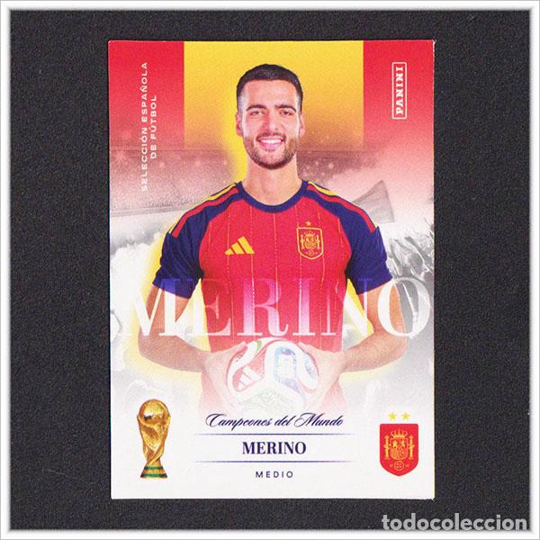 Fu&szlig;ball-Sticker: PANINI CLUB PASI&Oacute;N ESPA&Ntilde;A 2026 MUNDIAL MIKEL MERINO 10 COLECCI&Oacute;N ALBUM SELECCI&Oacute;N ESPA&Ntilde;OLA