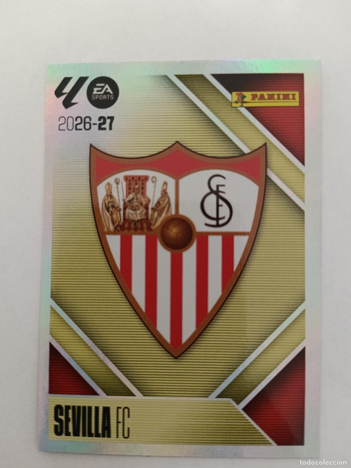 Cartes &agrave; collectionner de Football: LIGA ESTE 2026 2027 SEVILLA FC ESCUDO N&ordm;1