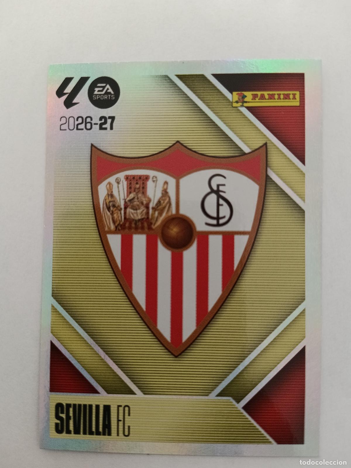 Cartes &agrave; collectionner de Football: LIGA ESTE 2026 2027 SEVILLA FC ESCUDO N&ordm;1