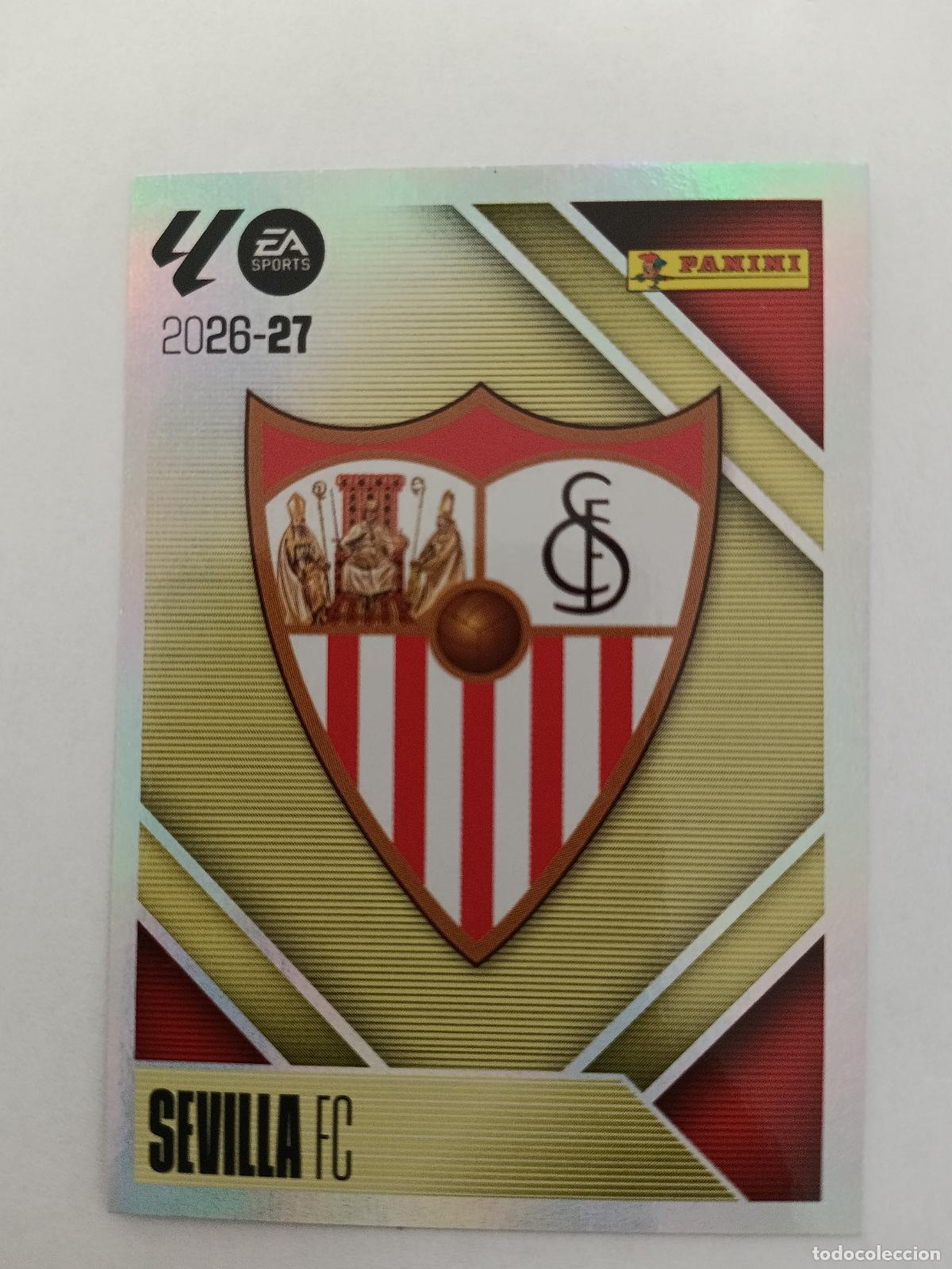 Cartes &agrave; collectionner de Football: LIGA ESTE 2026 2027 SEVILLA FC ESCUDO N&ordm;1
