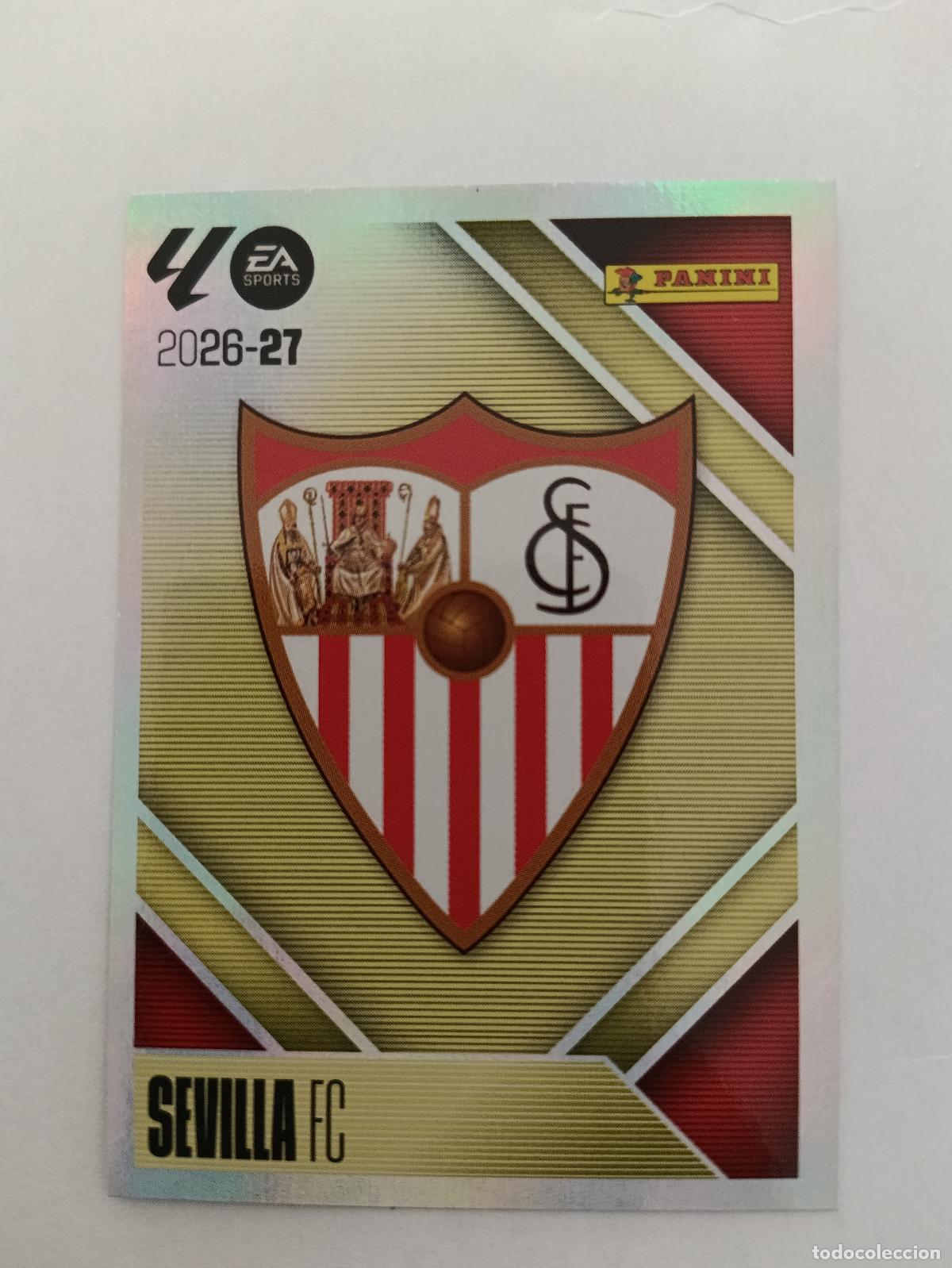 Cartes &agrave; collectionner de Football: LIGA ESTE 2026 2027 SEVILLA FC ESCUDO N&ordm;1