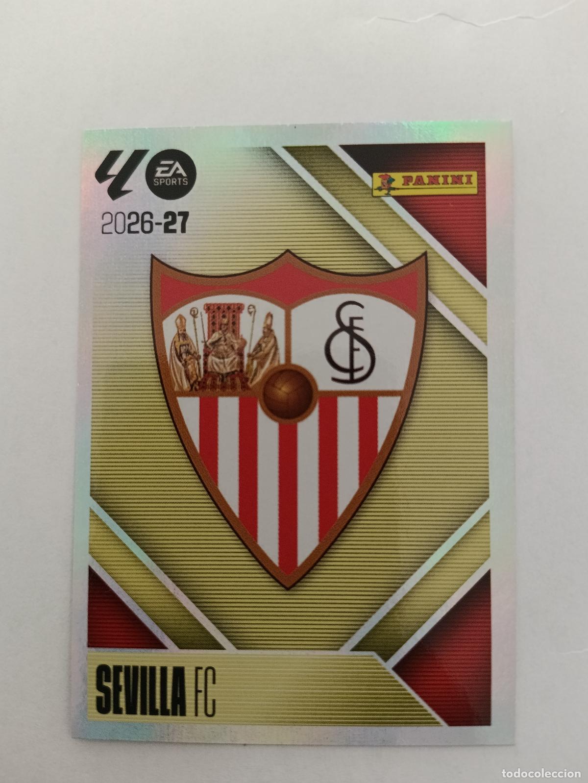 Fu&szlig;ball-Sticker: LIGA ESTE 2026 2027 SEVILLA FC ESCUDO N&ordm;1