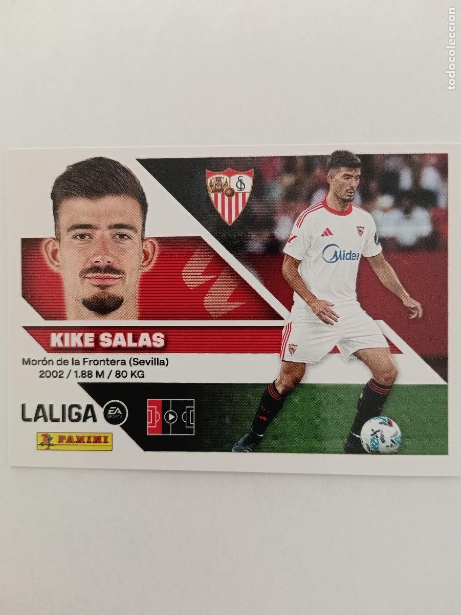Football Stickers: LIGA ESTE 2026 2027 SEVILLA FC KIKE SALAS N&ordm;7