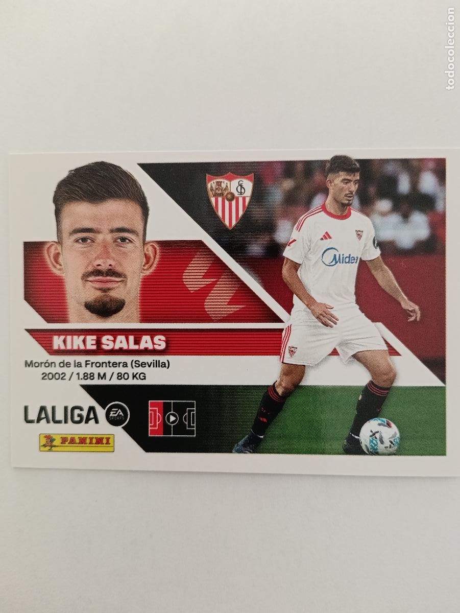 Football Stickers: LIGA ESTE 2026 2027 SEVILLA FC KIKE SALAS N&ordm;7