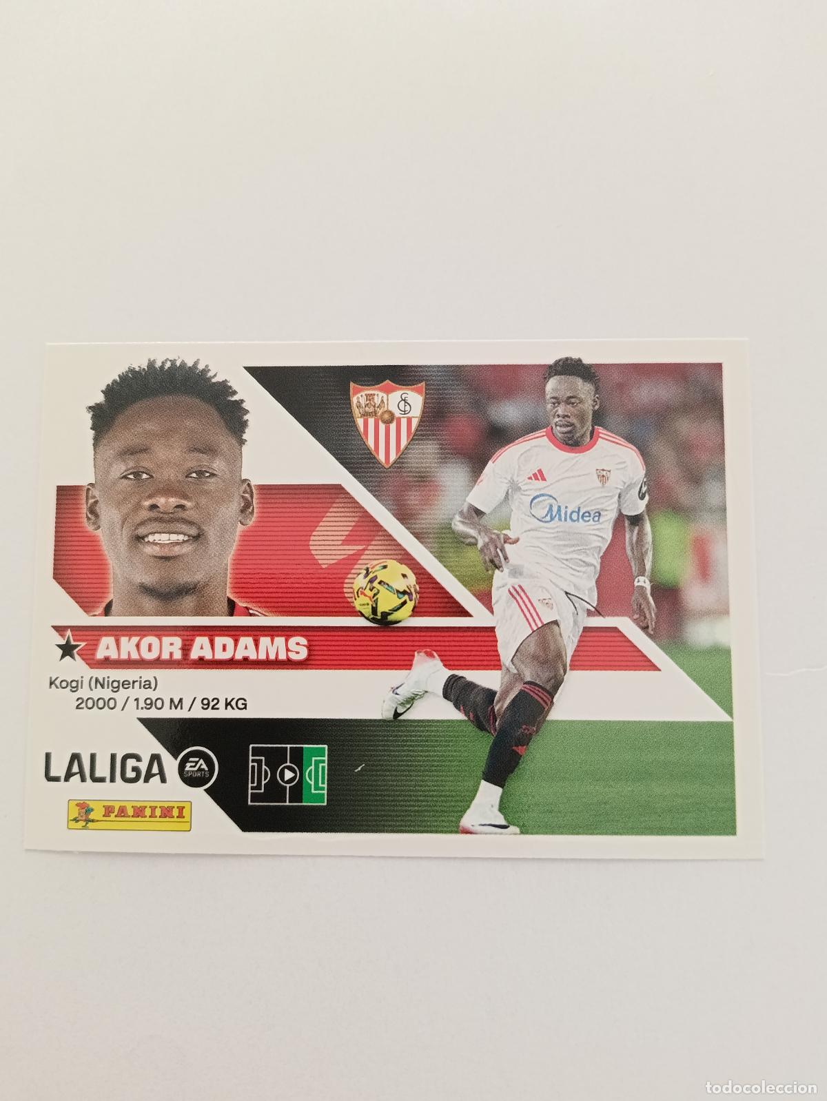 Football Stickers: LIGA ESTE 2026 2027 SEVILLA FC AKOR ADAMS N&ordm;19