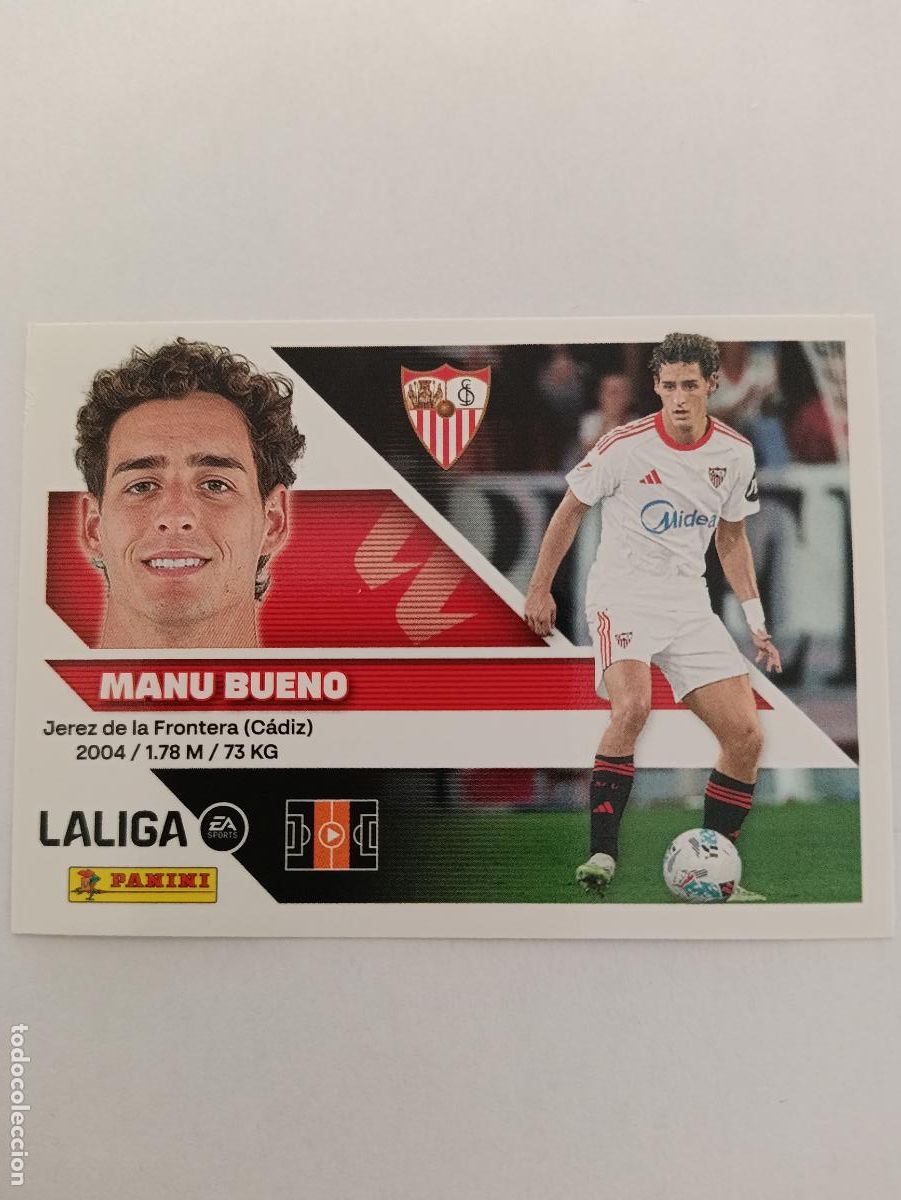 Cromos de Futebol: LIGA ESTE 2026 2027 SEVILLA FC MANU BUENO N&ordm;16