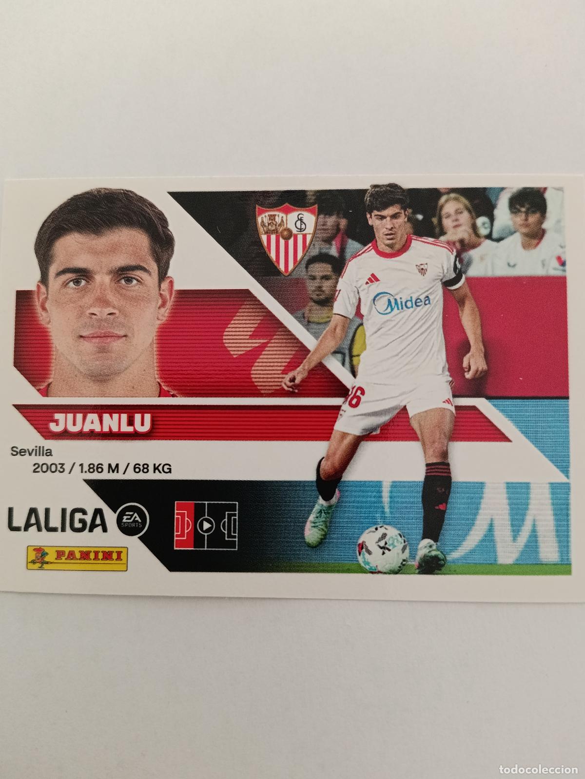 Cartes &agrave; collectionner de Football: LIGA ESTE 2026 2027 SEVILLA FC JUANLU N&ordm;6