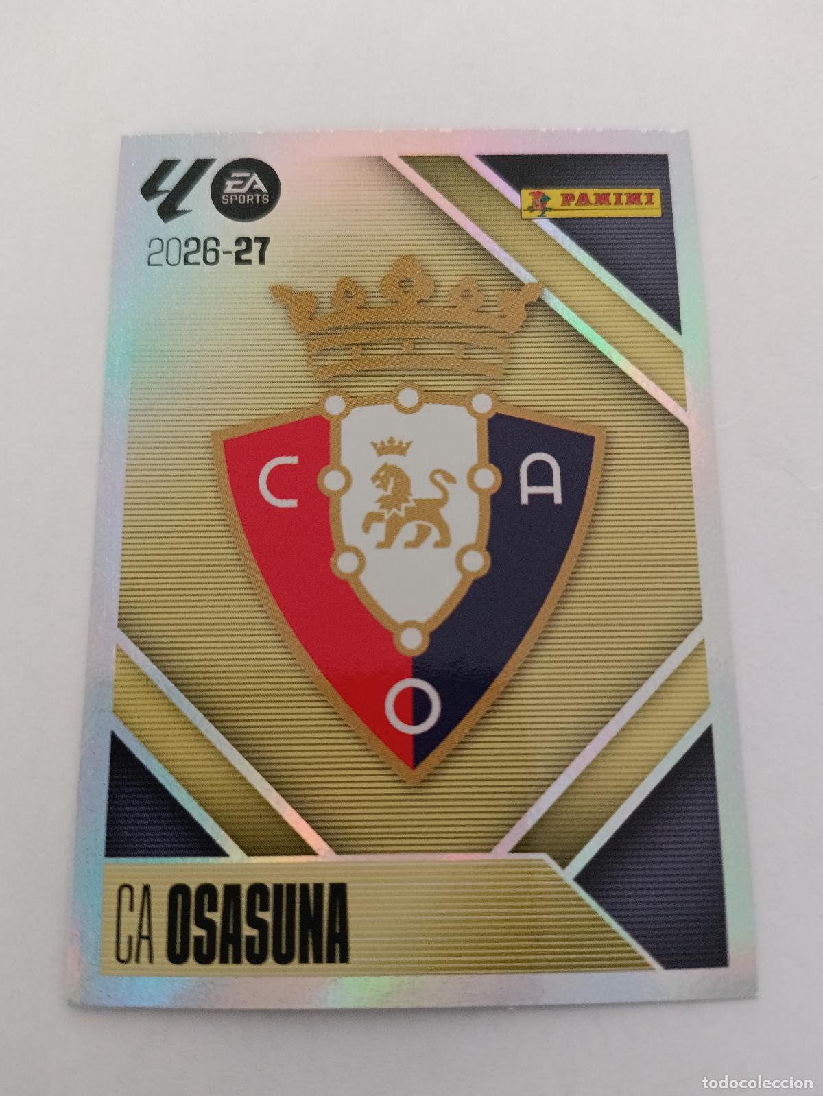 Fu&szlig;ball-Sticker: LIGA ESTE 2026 2027 CA OSASUNA ESCUDO N&ordm;1