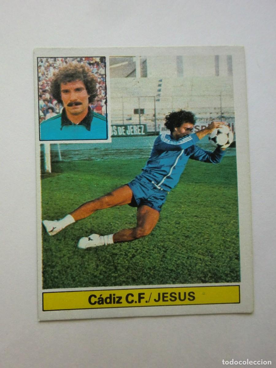 Figurine di Calcio: Cromo de f&uacute;tbol LIGA ESTE 81-82 1981-1982: JES&Uacute;S (C&aacute;diz), coloca