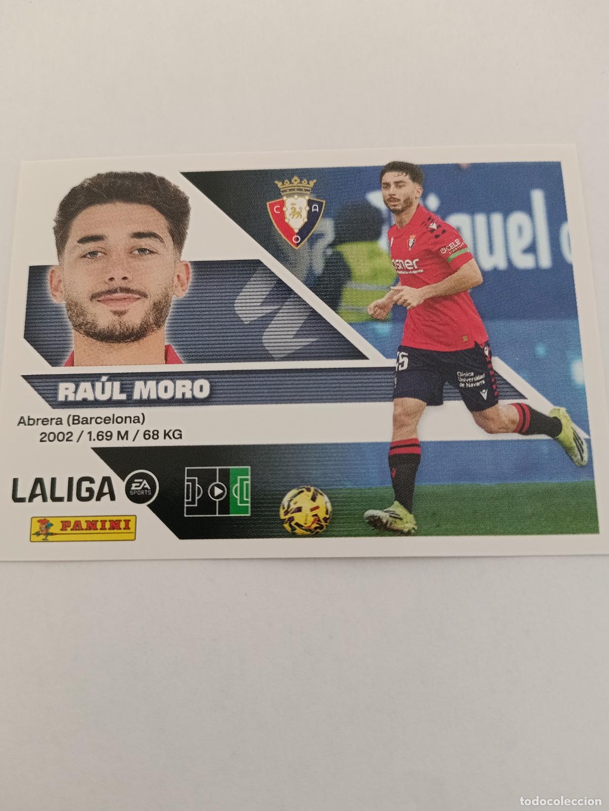 Football Stickers: LIGA ESTE 2026 2027 CA OSASUNA RAUL MORO N&ordm;17