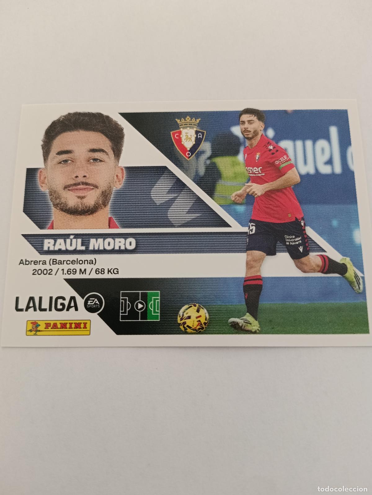 Football Stickers: LIGA ESTE 2026 2027 CA OSASUNA RAUL MORO N&ordm;17
