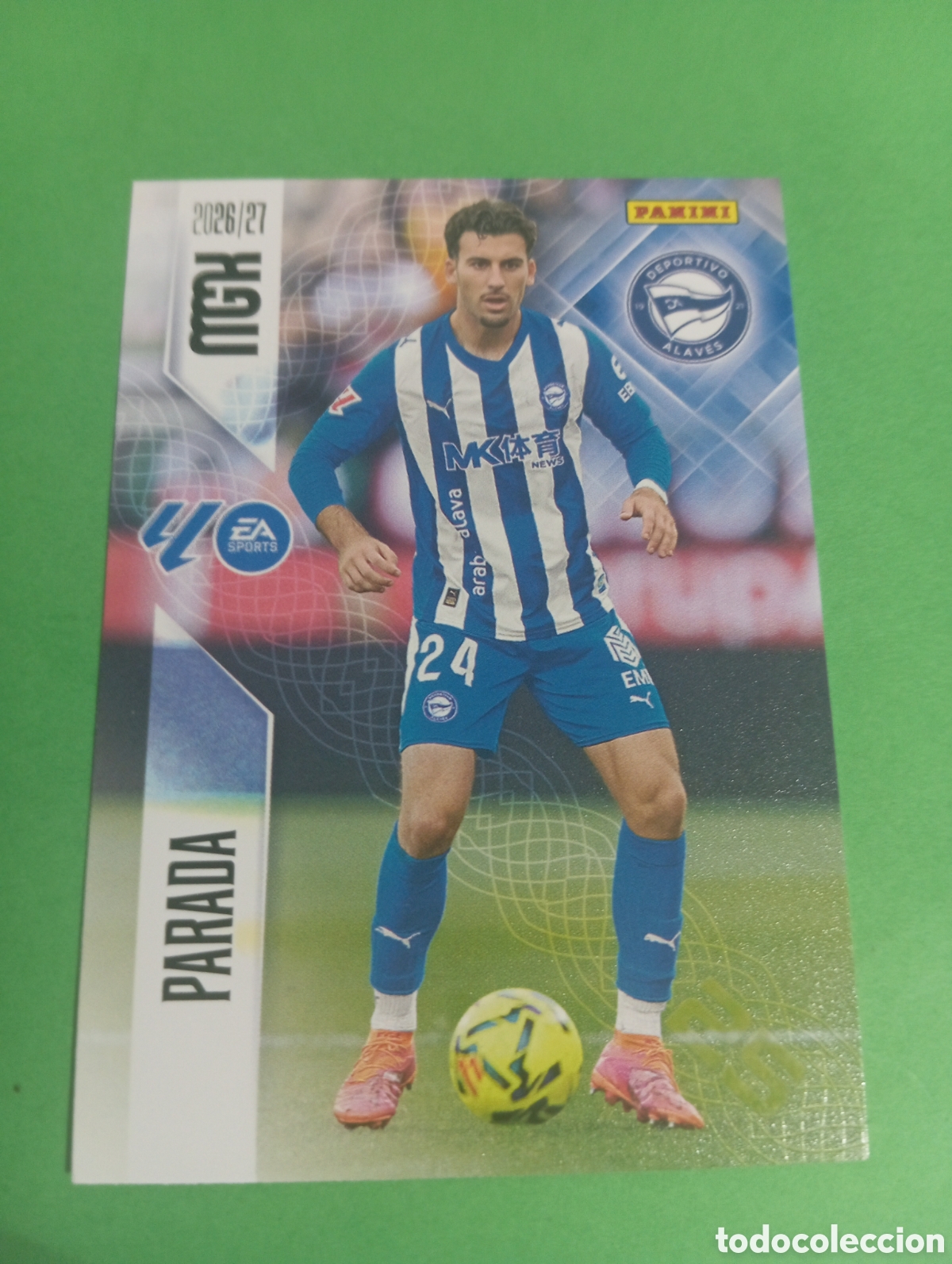 Football Stickers: Parada Alav&eacute;s n&deg;25 / PANINI MEGACRACKS 2026/2027