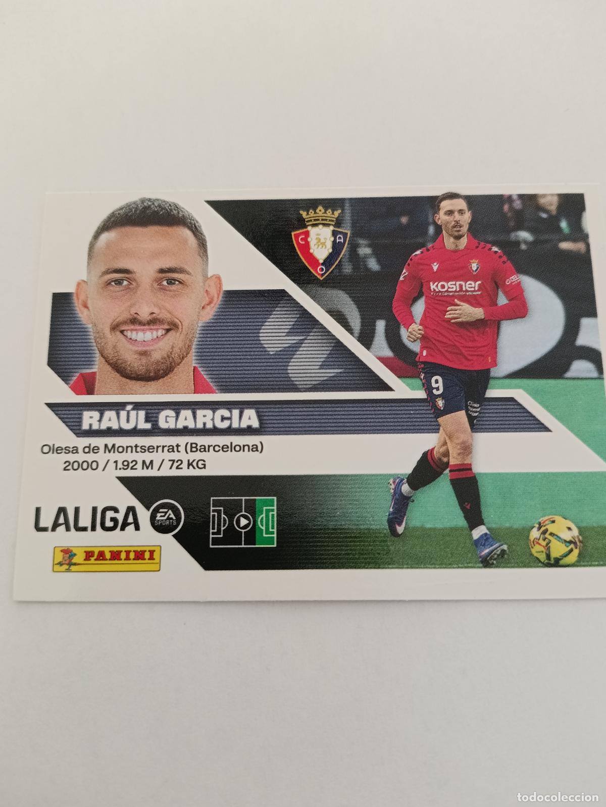 Football Stickers: LIGA ESTE 2026 2027 CA OSASUNA RAUL GARCIA N&ordm; 18