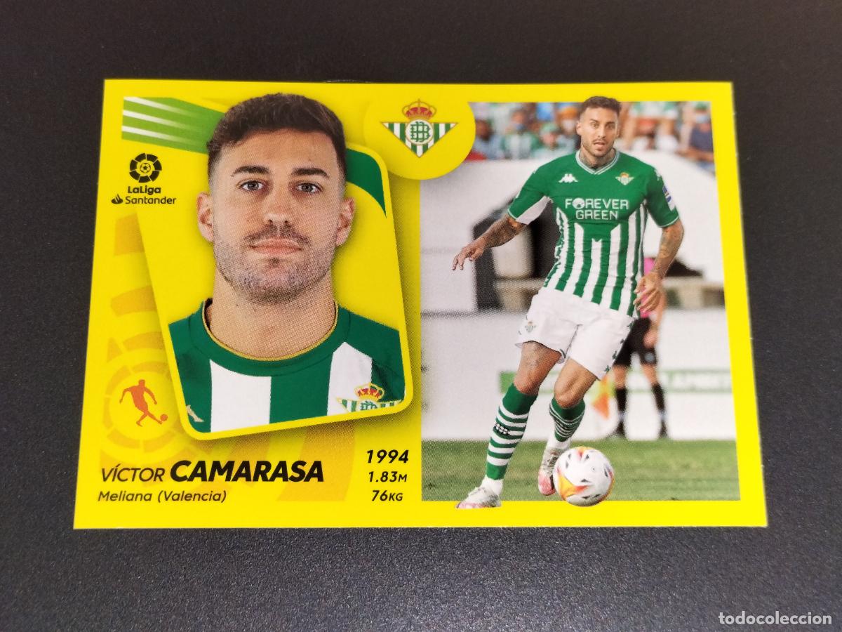 Figurine di Calcio: N&ordm; 12 BIS COLOCA CAMARASA BETIS CROMOS LALIGA SANTANDER ESTE LIGA FUTBOL 2021 2022 21 22 PANINI