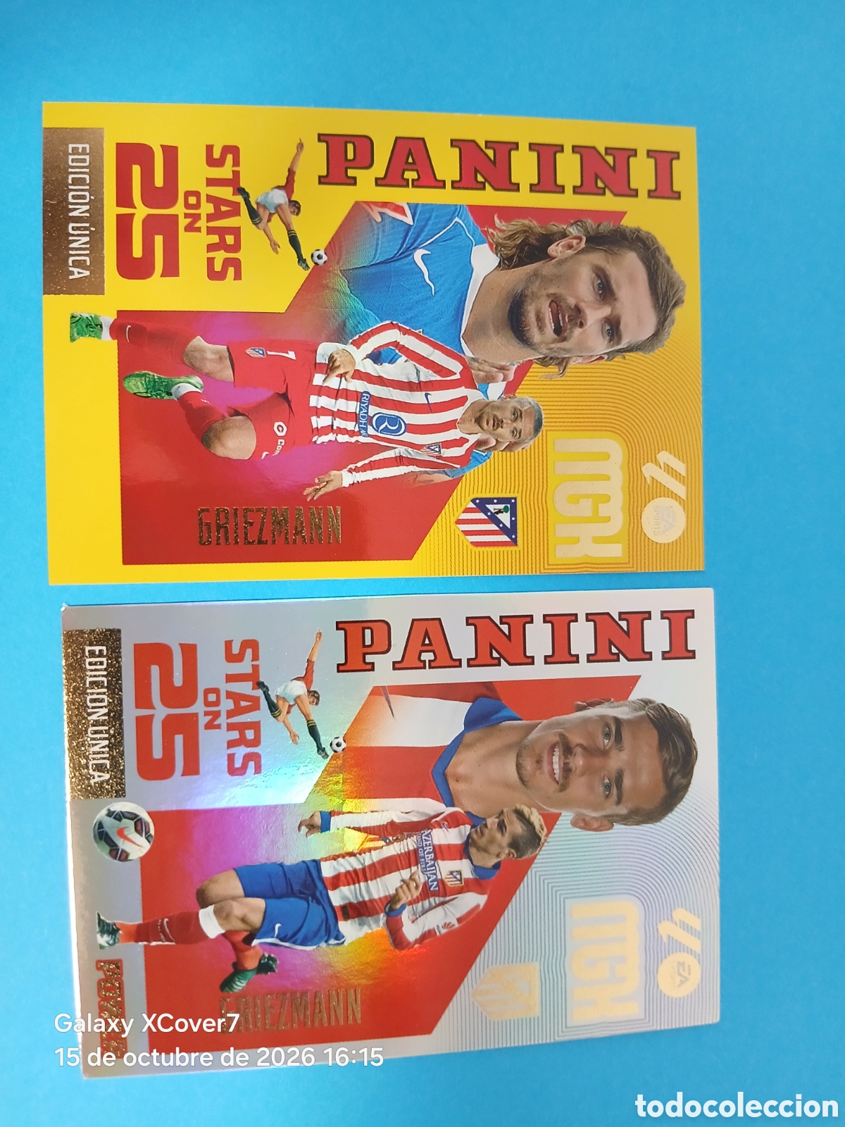 Cromos de f&uacute;tbol: MEGACRACKS 2026 Edici&oacute;n &Uacute;nica 443 +443P GRIEZMANN