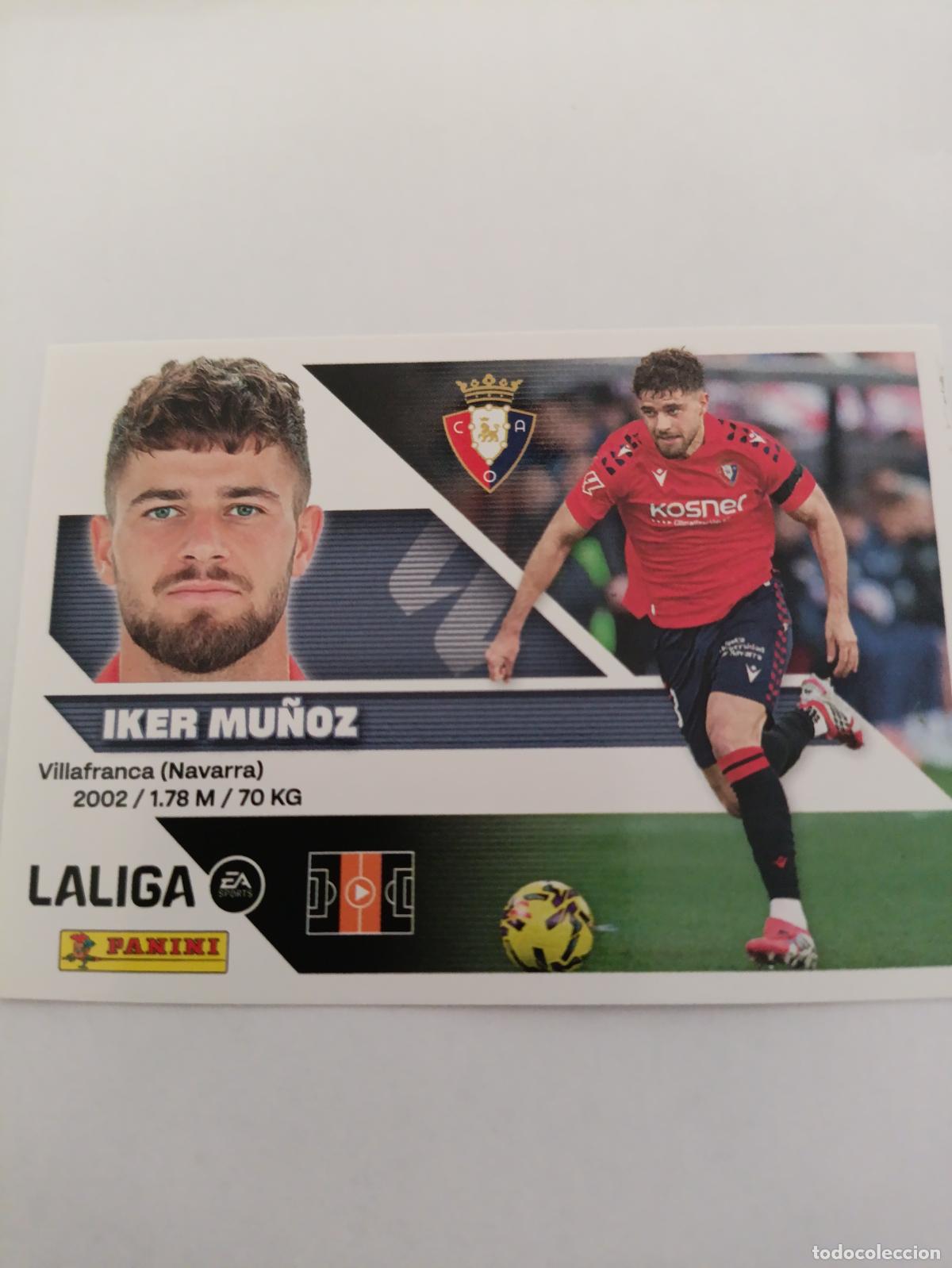 Cromos de Futebol: LIGA ESTE 2026 2027 CA OSASUNA IKER MU&Ntilde;OZ N&ordm;13B